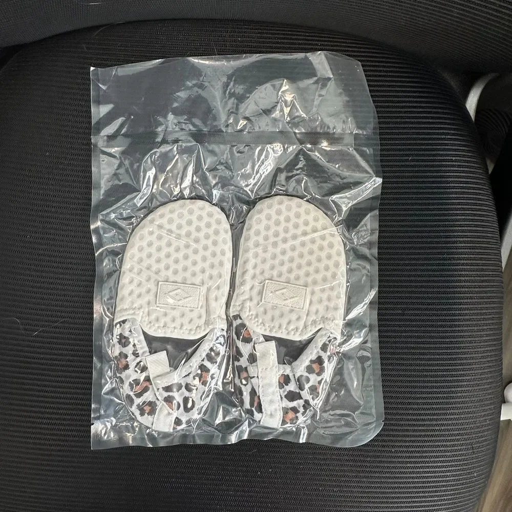 Leopard Print Baby‎ Slippers Soft Sole Non-Slip Indoor Shoes Animal Pattern I